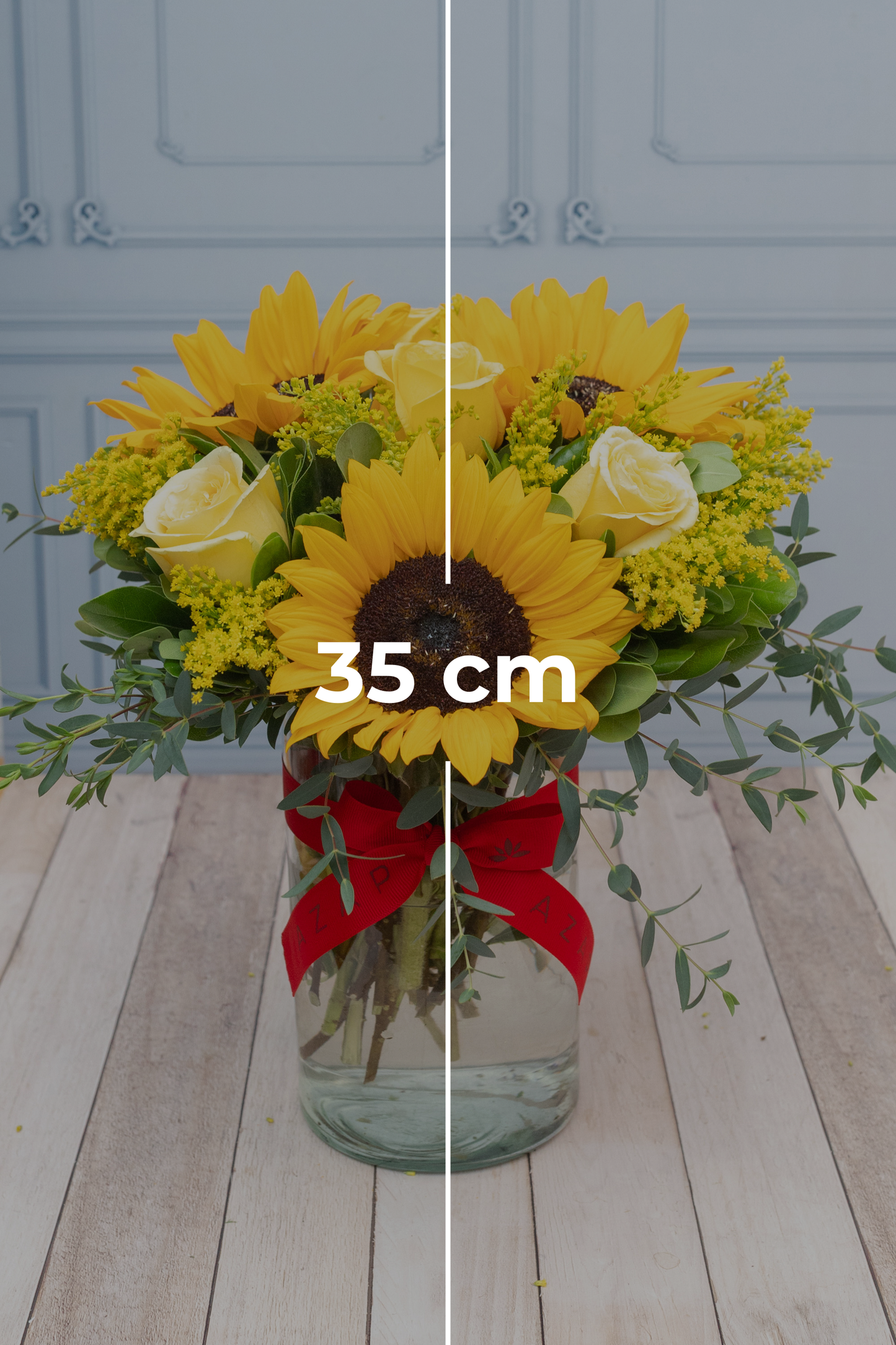 Radiant Sun - Sunflower and Yellow Rose CUA-IZ