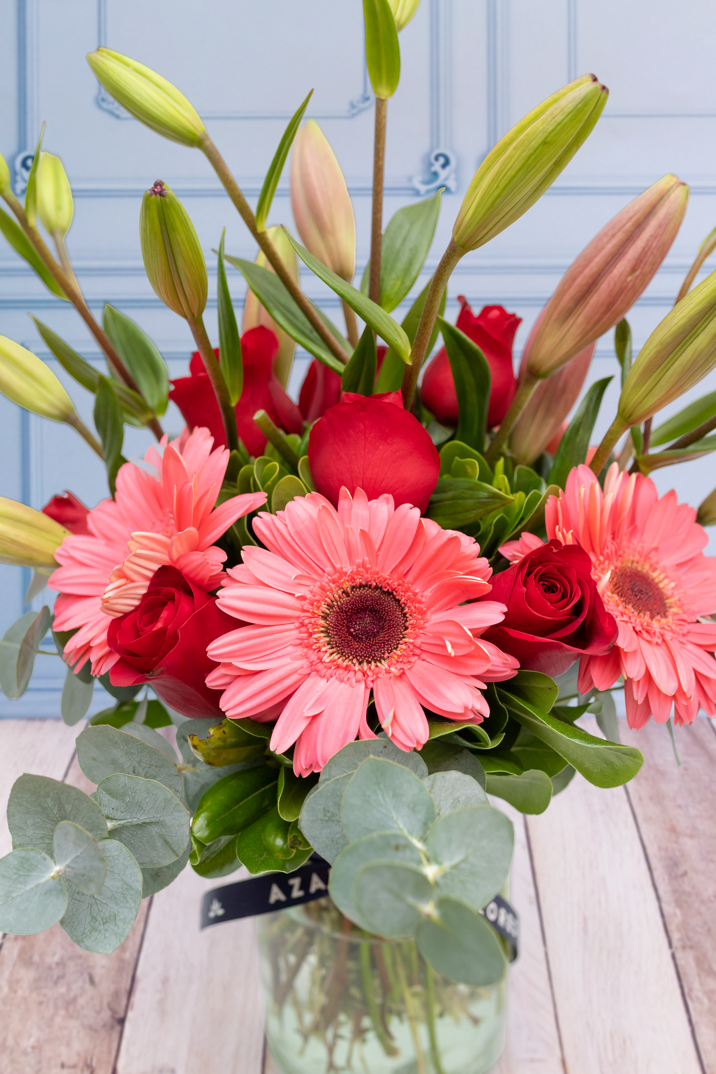 Lilium Gerbera - Flores MER