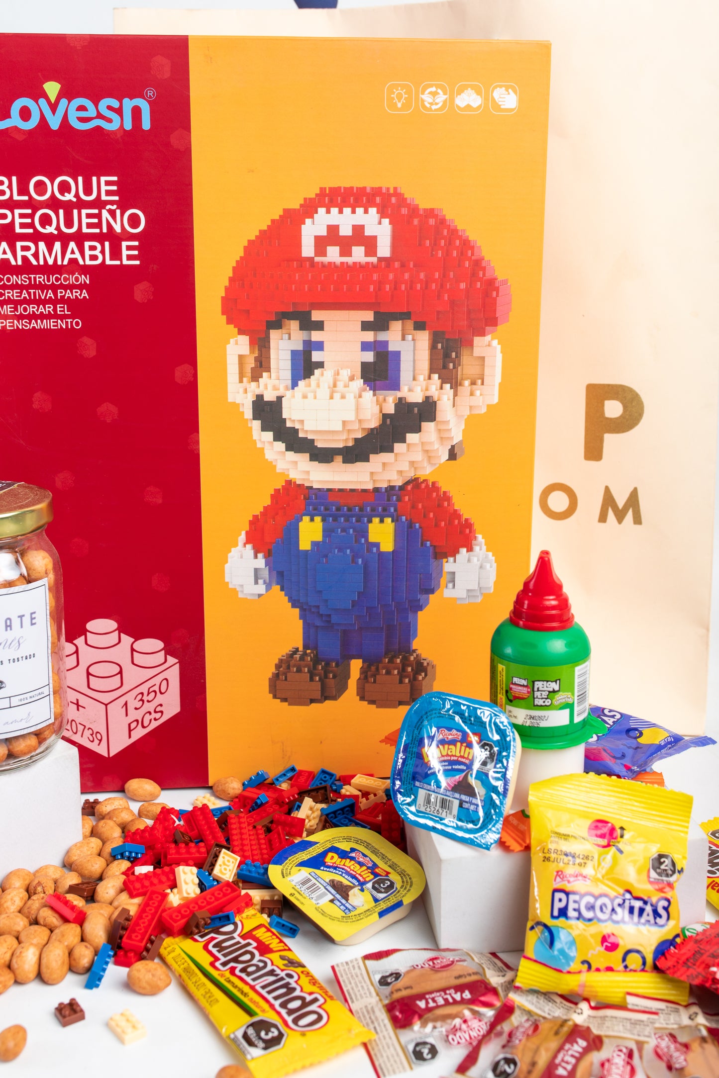Super Mario - Bloques Para Armar Figura 3D
