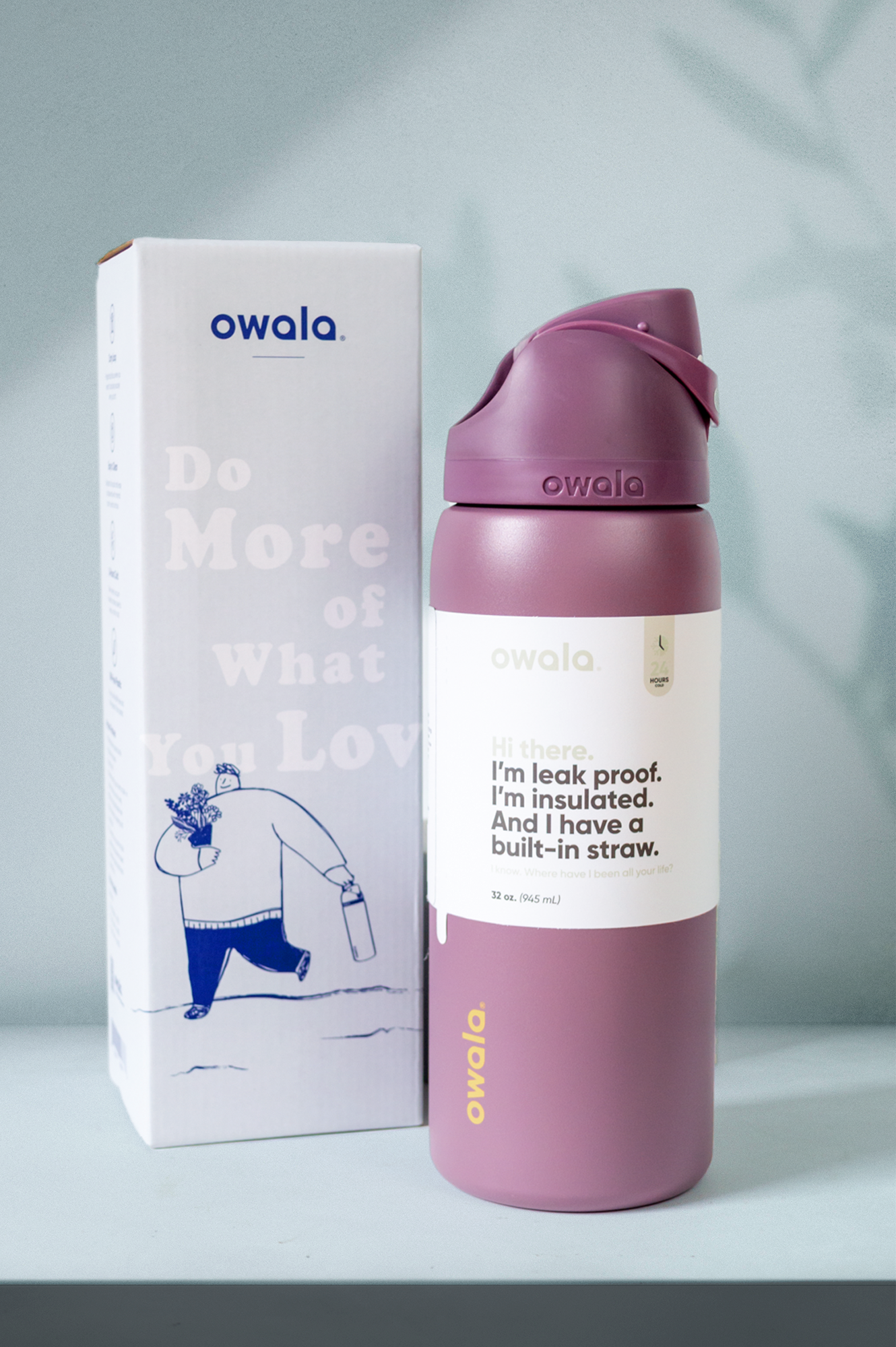 Owala Thermos - Free Sip 32oz Purple
