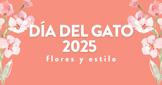Día del Gato 2025: flores y estilo