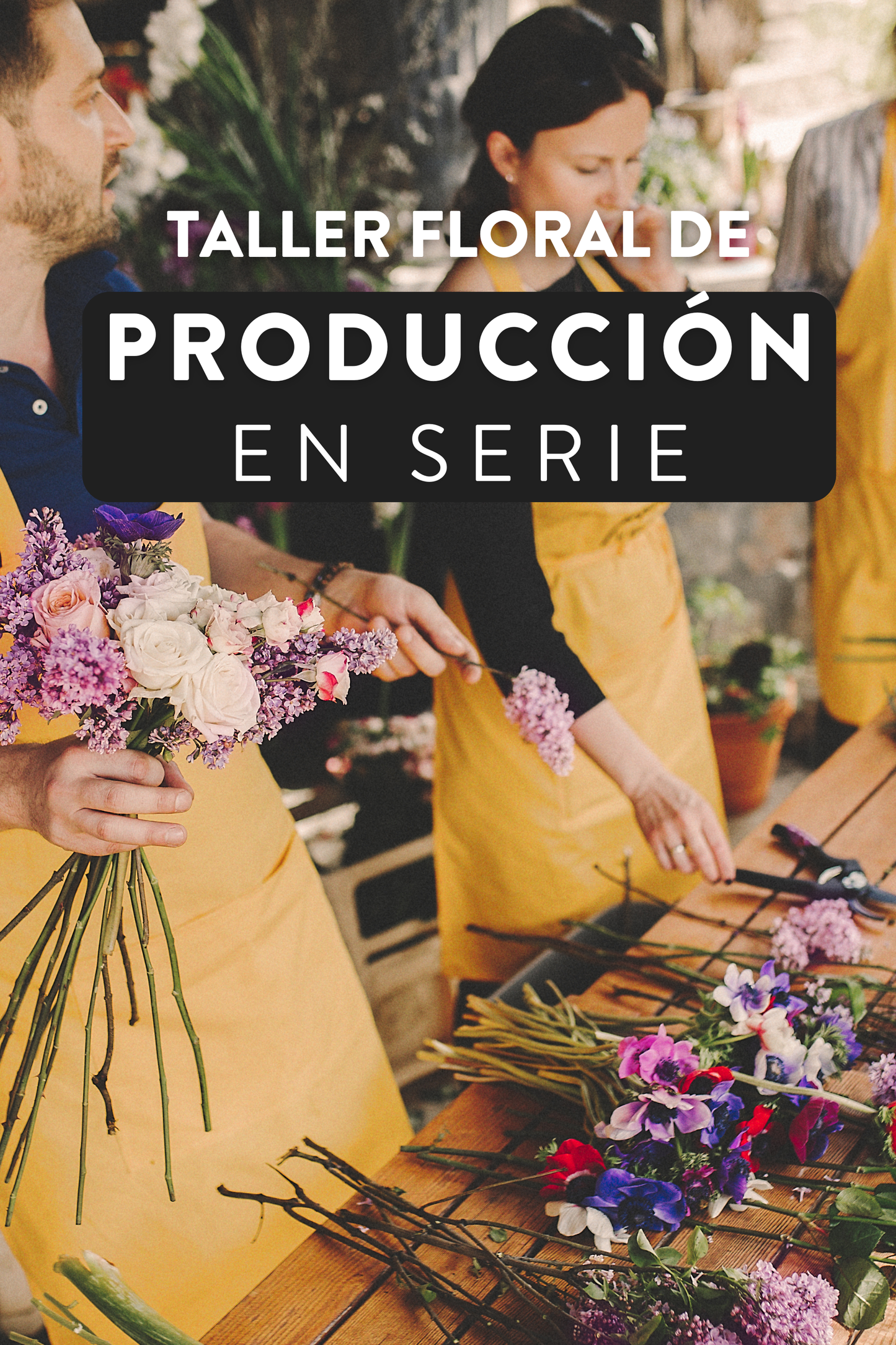 Taller Floral de Producción en Serie