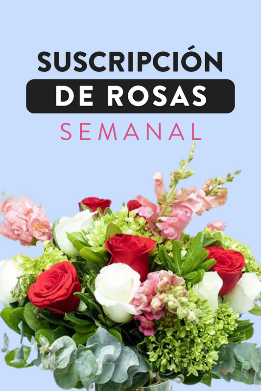 Suscripción de Rosas - Semanal