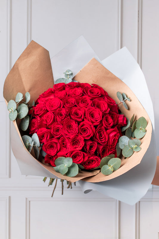 Ramo Buchón - 50 Rosas Rojas CDO