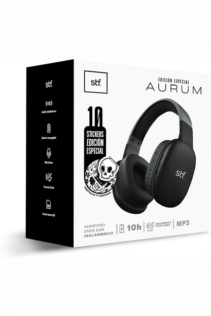 STF Audífonos De Diadema Inalámbricos - Aurum
