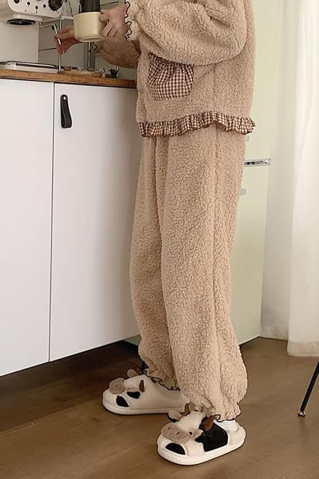 Pantuflas de Felpa - Vaca