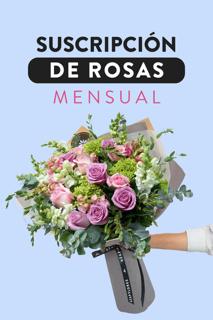 Suscripción de Rosas / Mensual TUXTLA