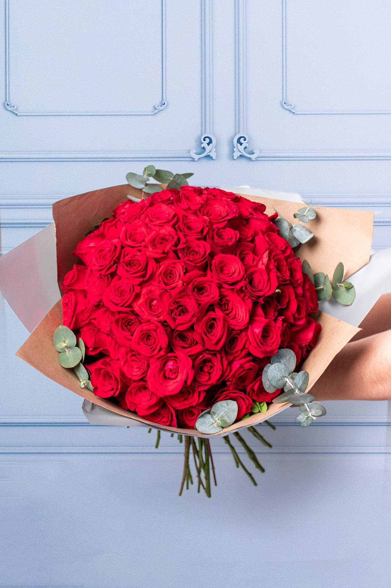 Buchón Bouquet - 75 Red Roses CDJ