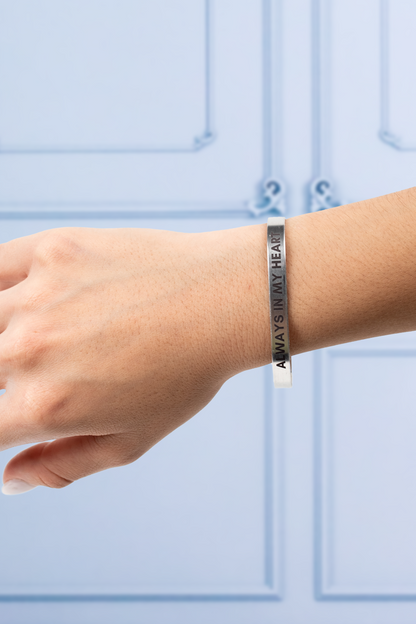 Brazalete con Decretos + Luz Eterna - Lilium y Clavel Blanco