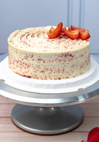 Pastel Red Velvet Endulzado con Monk Fruit