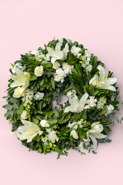 Corona Fúnebre Chica - Lágrimas de Amor