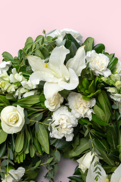 Corona Fúnebre Chica - Lágrimas de Amor