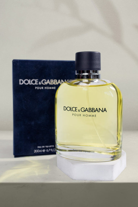 Dolce & Gabbana - Pour Homme Eau de Toilette para Hombre (200ml)