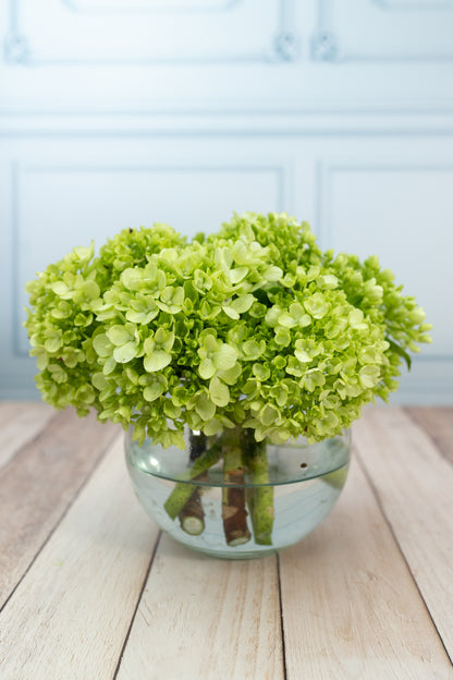 Centro de Mesa 7 - Hortensia en Florero