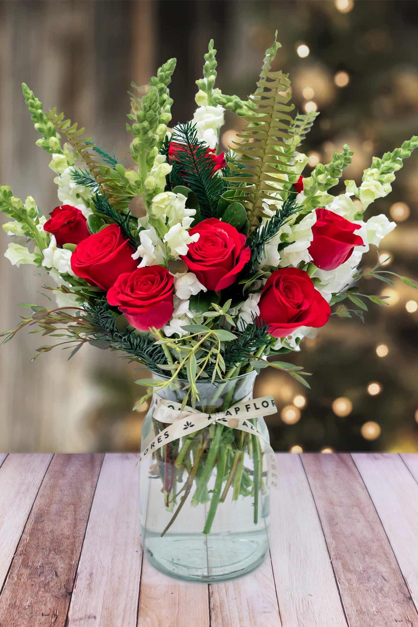 Holiday - Rosa Roja y Perrito Blanco GDL