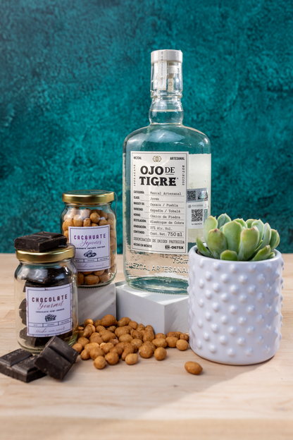 Tiger's Eye Kit - Mezcal, Ferreros, Peanuts and Succulent