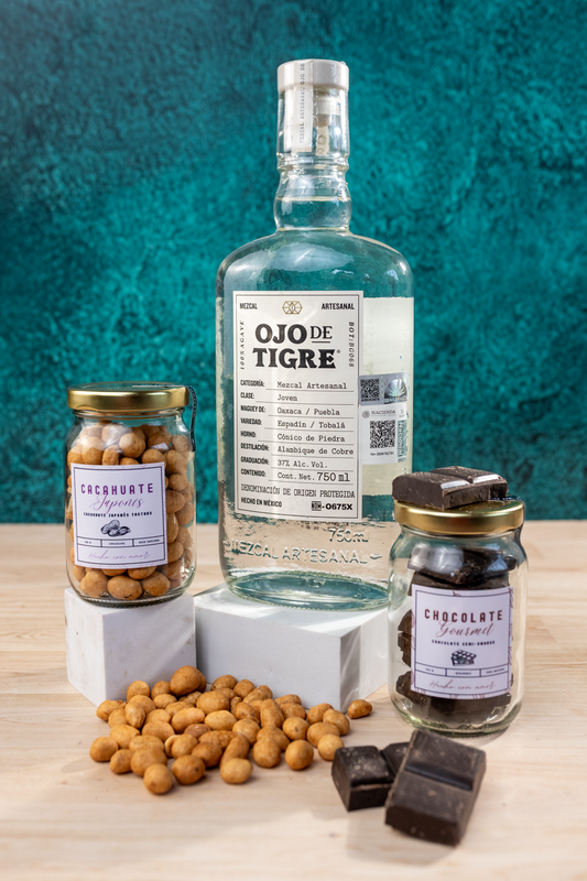 Kit Ojo de Tigre - Mezcal, Ferreros y Cacahuates