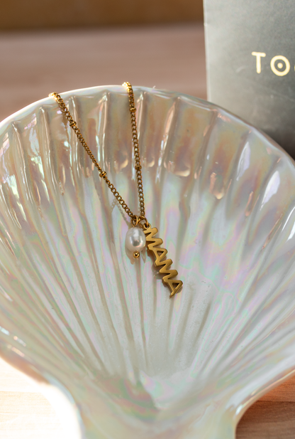 Collar Mamá - con Perla