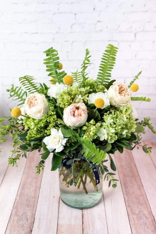 Halo - Peonias Eternas Rosa y Hortensia ATIZ