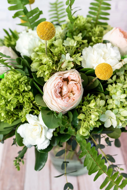 Halo - Peonias Eternas Rosa y Hortensia ATIZ