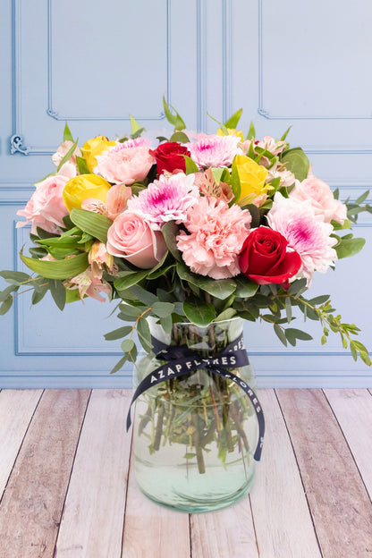 Golden Light - Yellow, Red, Clarita and Moreliana Rose AGS