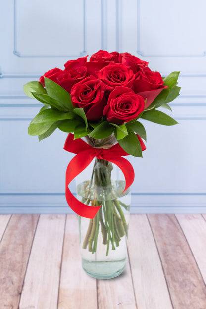 12 Red Roses MOM - Flowers