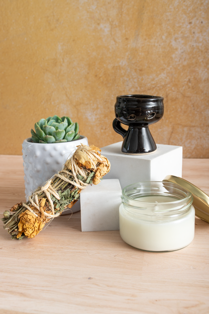 Incense - Aromatic and Succulent Candle