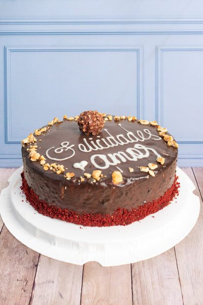 Pastel Grande de Nutella - Personalizado