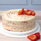 Pastel Red Velvet - Fresa y Chocolate Blanco