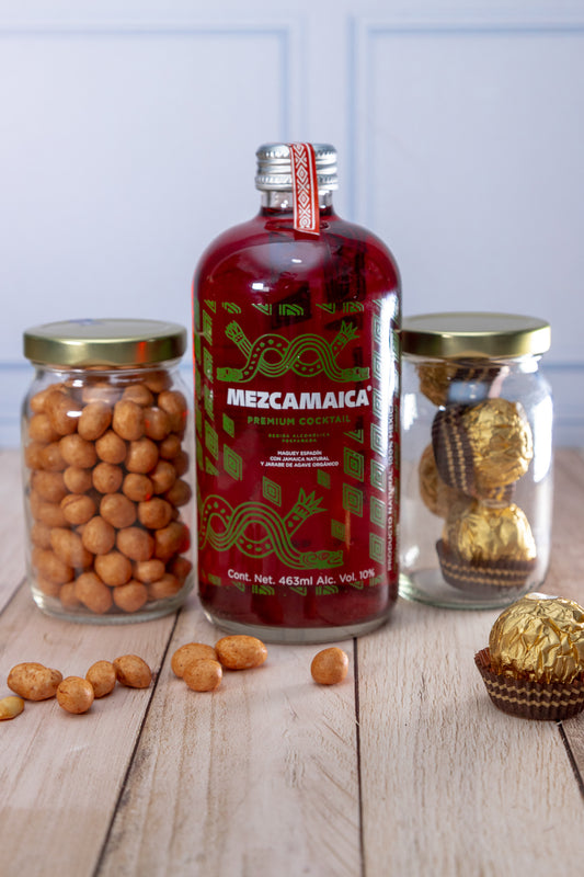Kit Mezcamaica - Mezcal, Chocolates y Cacahuates