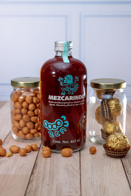 Kit Mezcarindo - Mezcal, Chocolates y Cacahuates