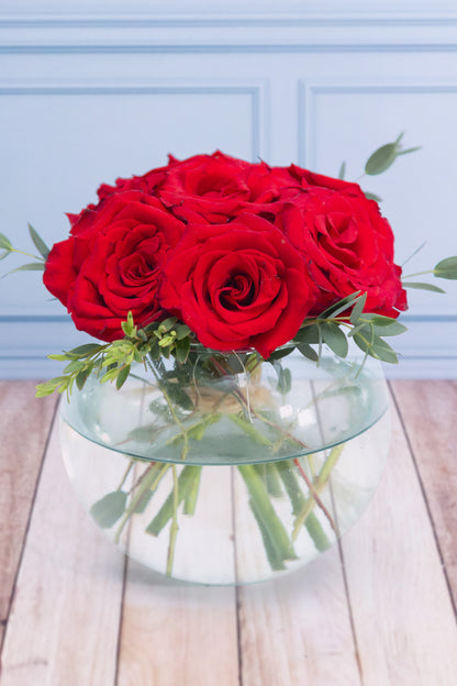 Centro de Mesa 18 // Rosas Rojas