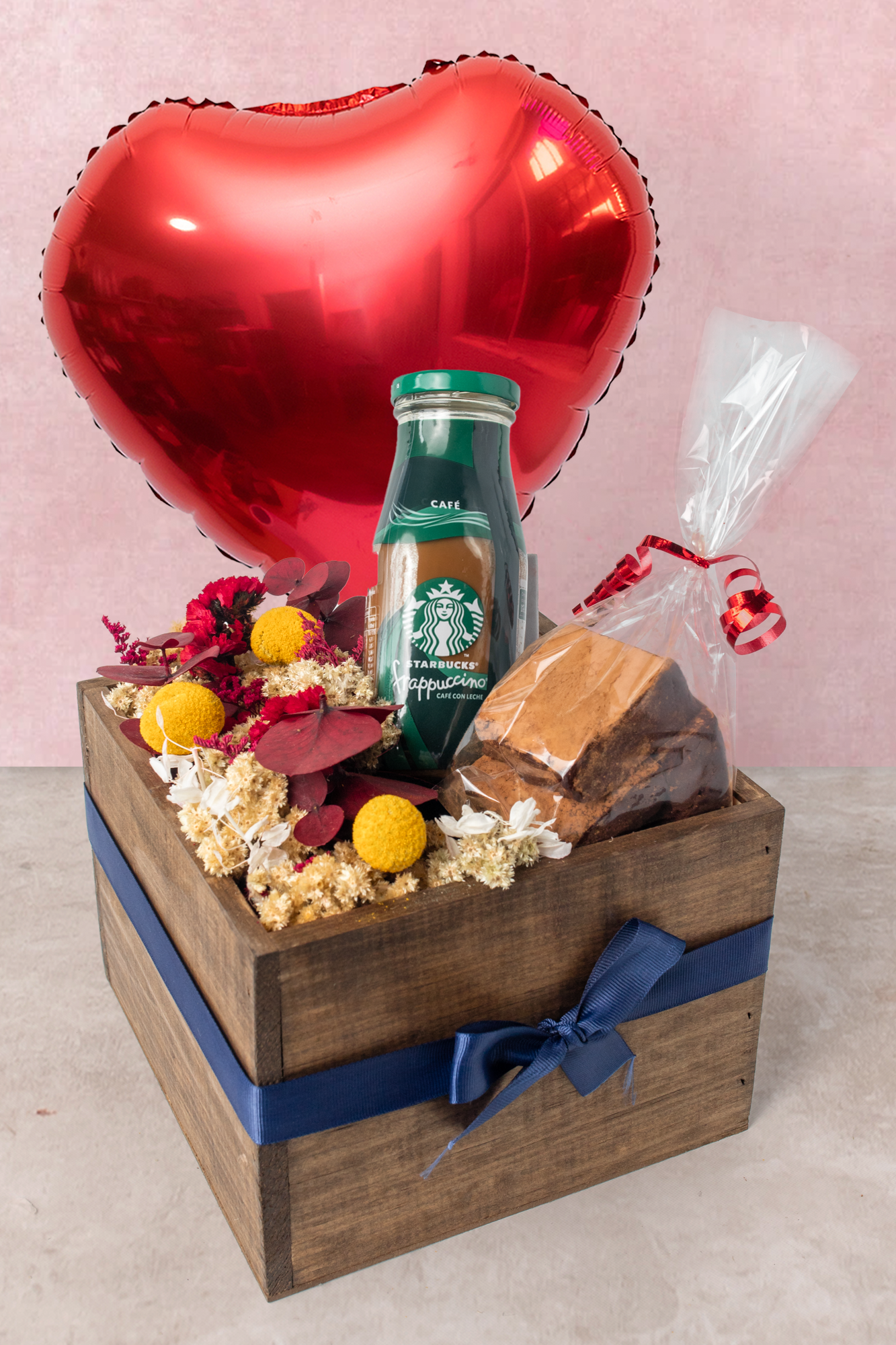 Kit Bom Día SV- Flores, Café y Brownies