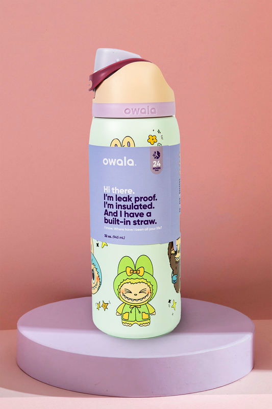 Termo Owala - Free Sip 32oz Labubu Verde