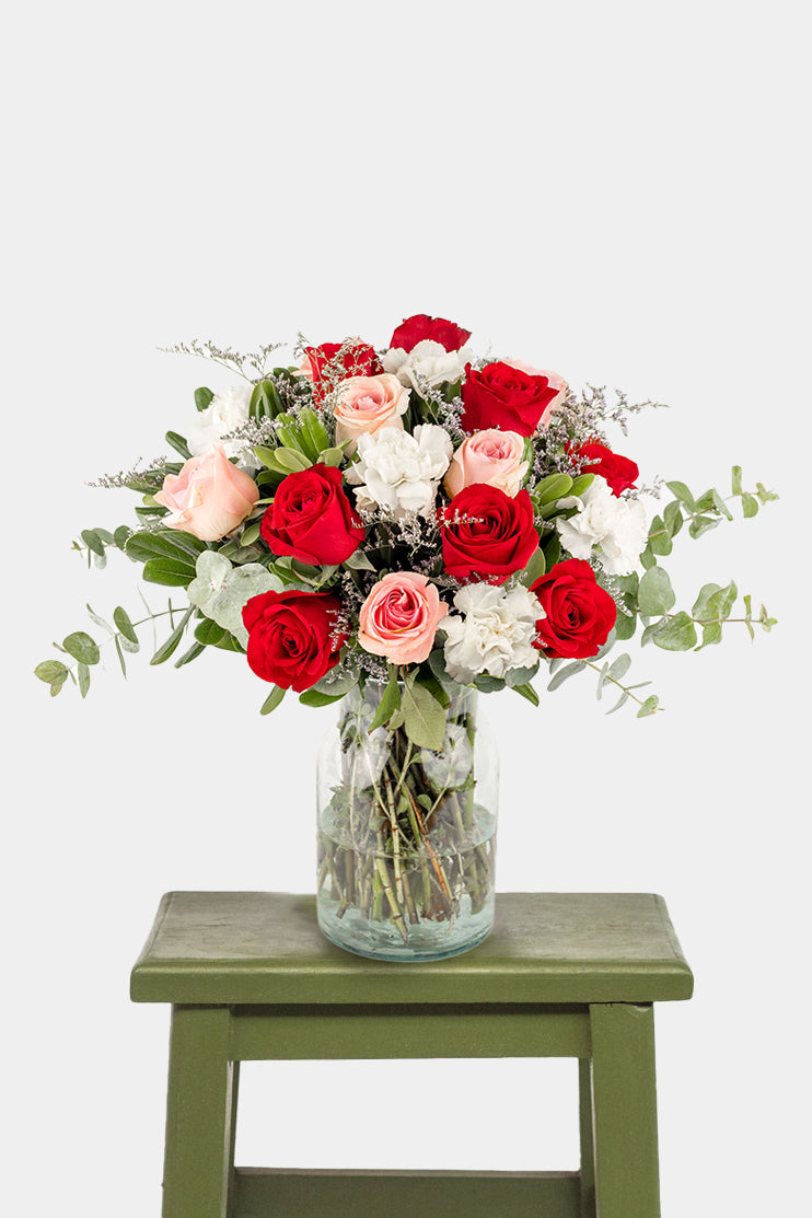 María Félix / Rosa Roja y Clarita, Clavel Blanco G CUL