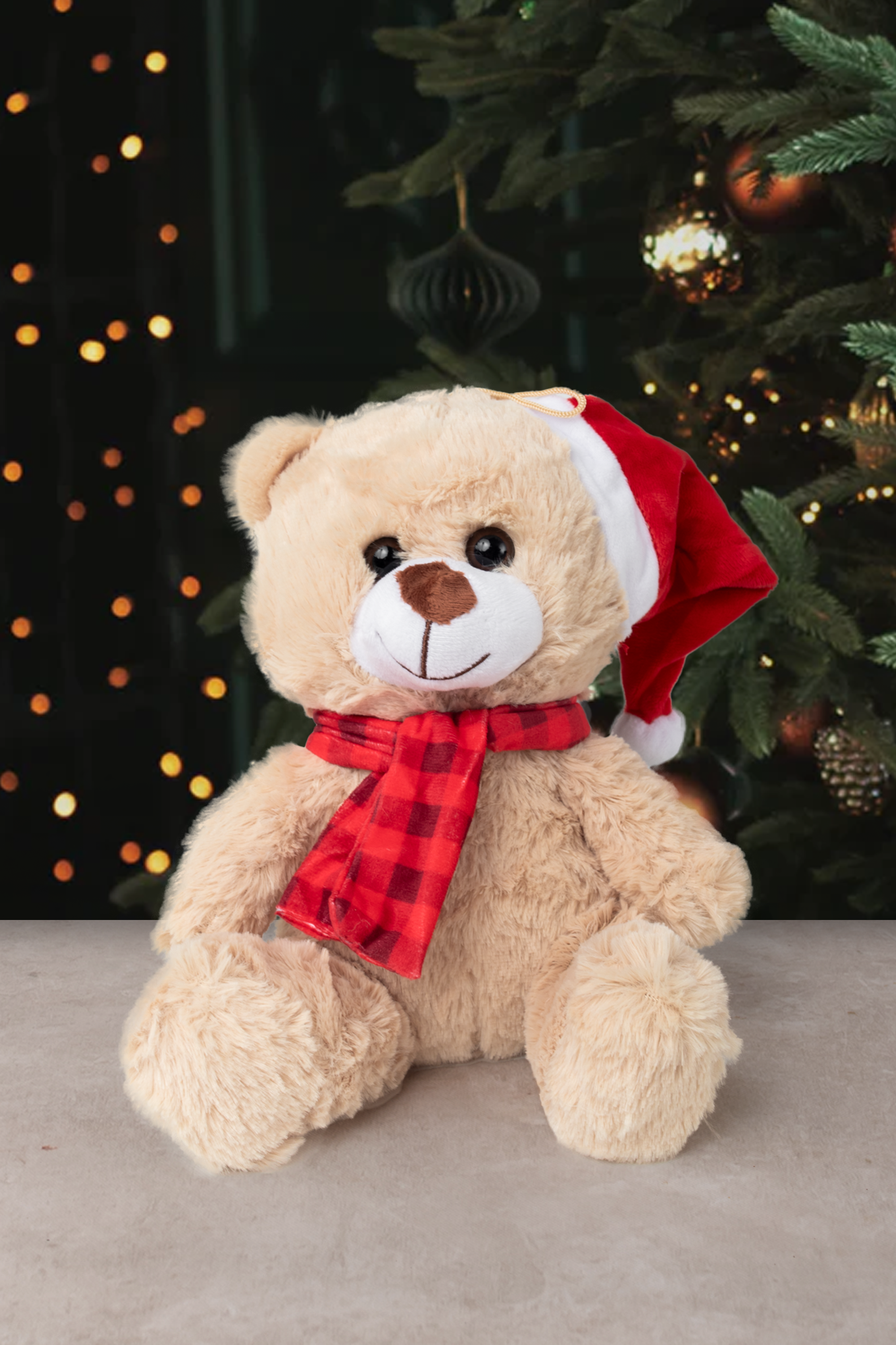 Osito de Navidad - Peluche CUN – Azap Flores MX
