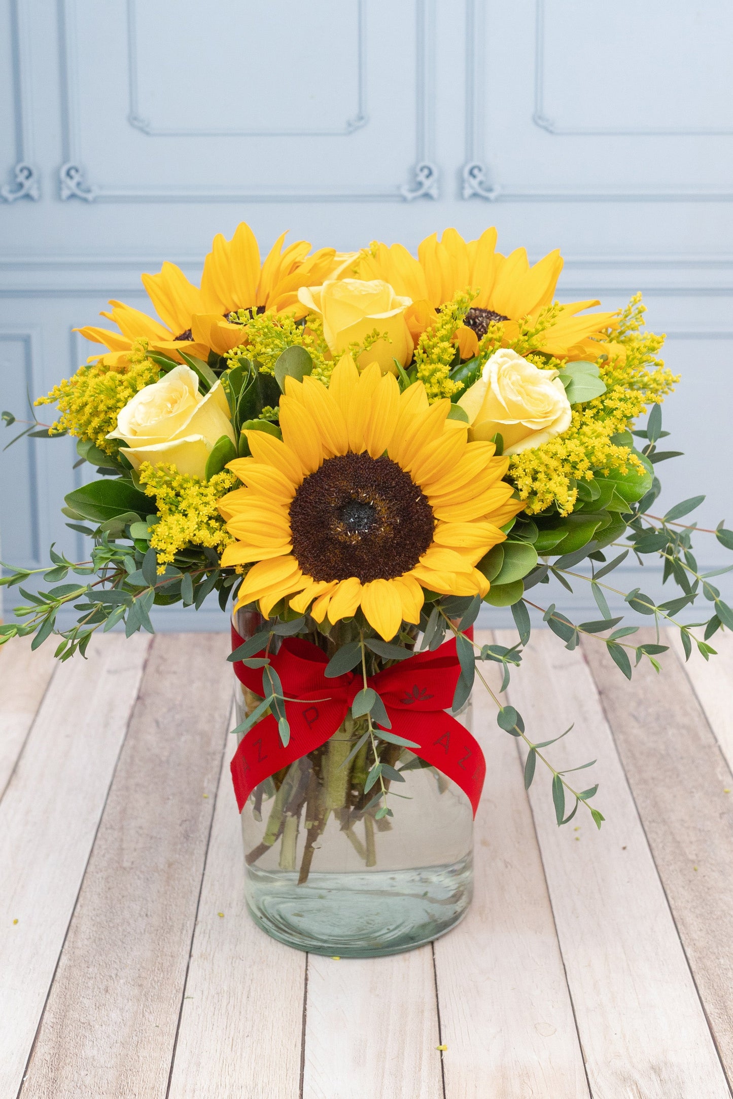 Sol Radiante - Girasol y Rosa Amarilla OAX CEN