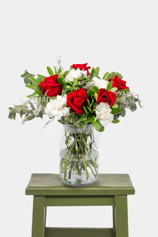 Techo / Rosa Roja y Clavel Blanco CABOS