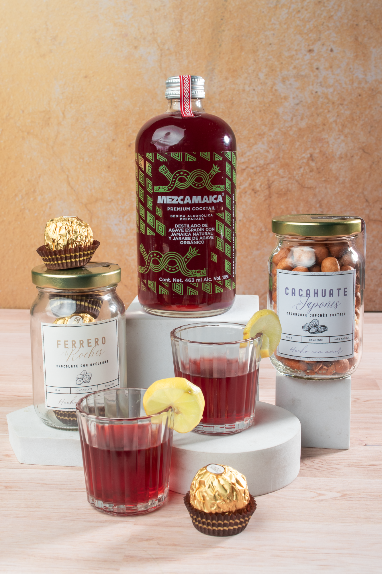 Kit Mezcamaica - Mezcal, Chocolates y Cacahuates