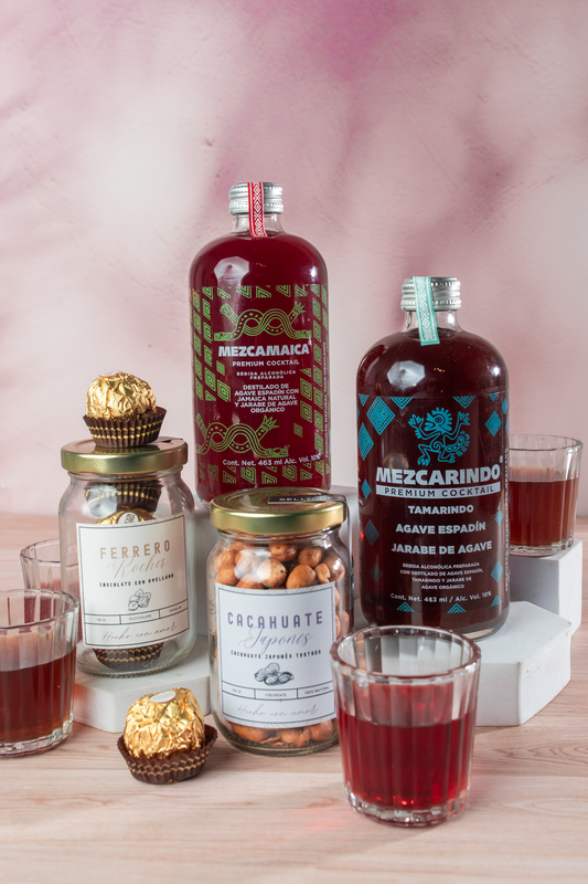 Kit Mezcarindo y Mezcamaica - Chocolates y Cacahuates