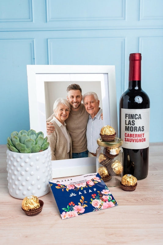 Kit Momentos Únicos Abuelitos - Portarretratos Personalizado