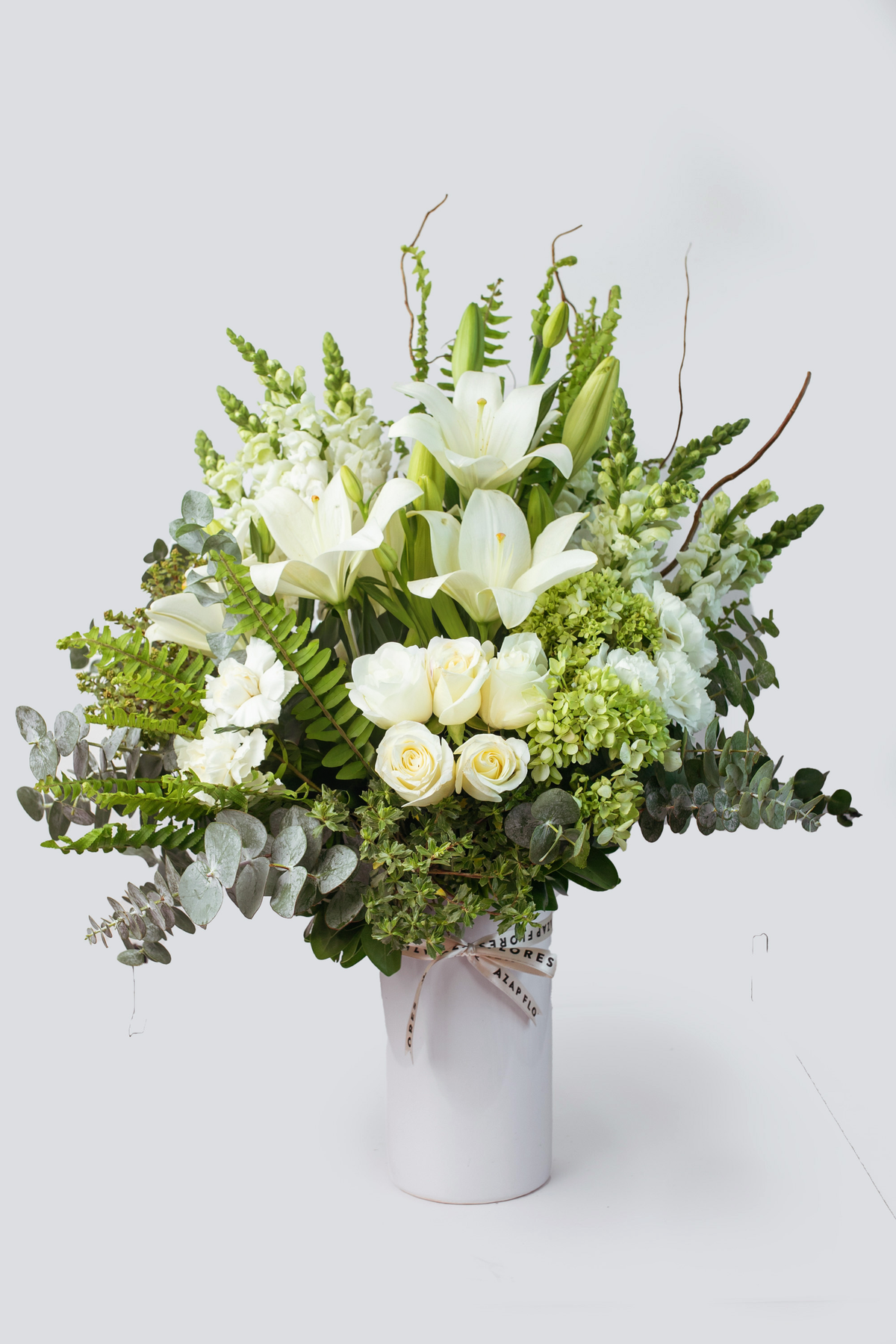 A Tu Memoria // Rosa Blanca y Lilium Blanco